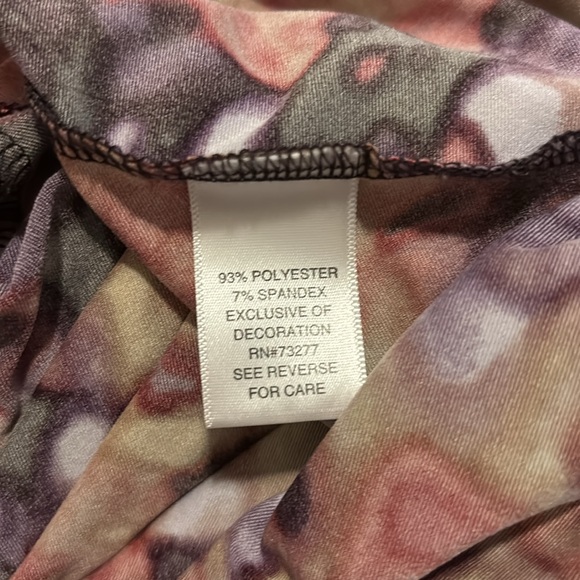 Simply Vera Vera Wang Tie Front Long Sleeve Blouse - Picture 3 of 4